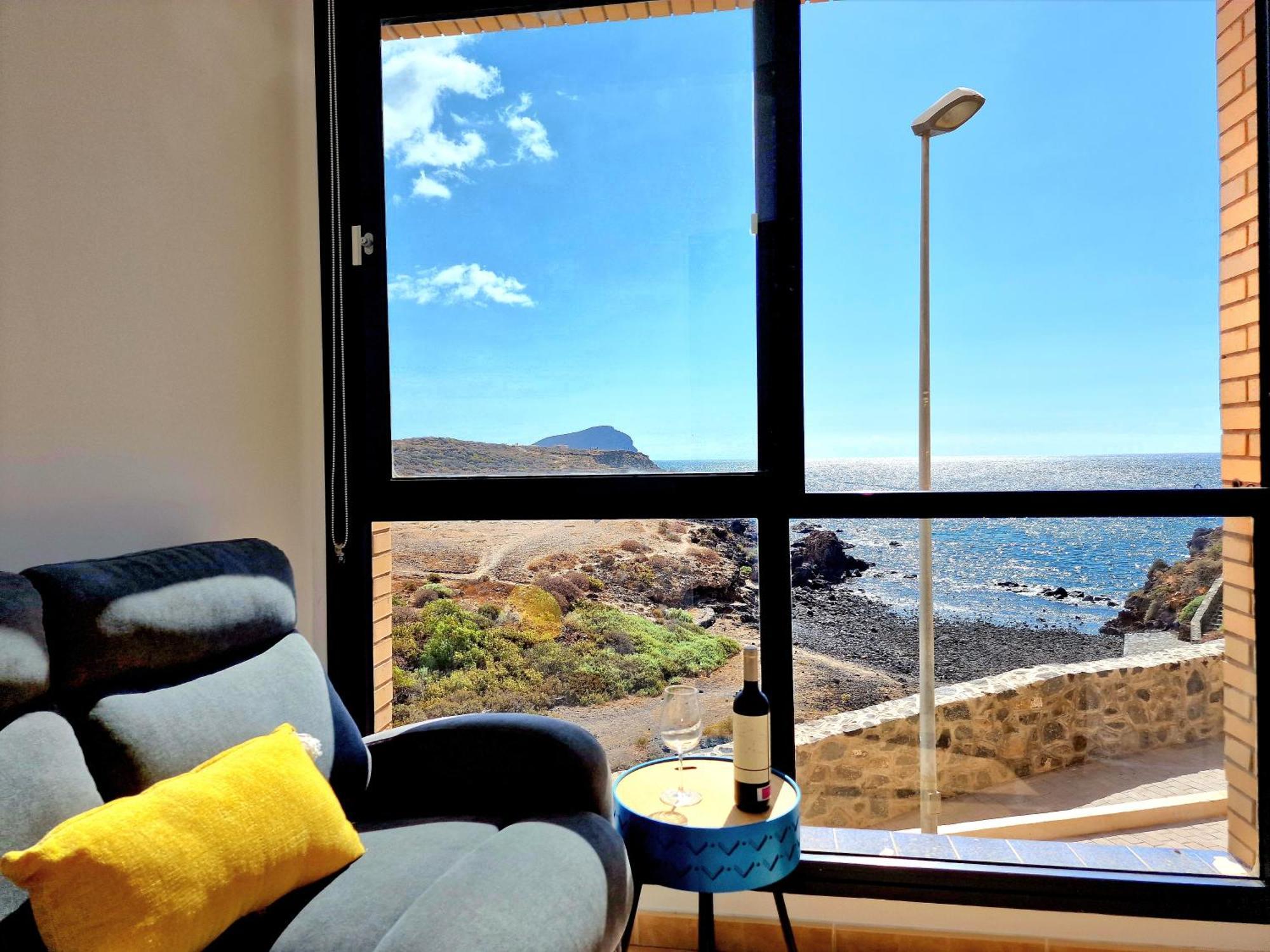 Las Rocas By The Ocean, Wifi And Sea View Los Abrigos Exterior foto